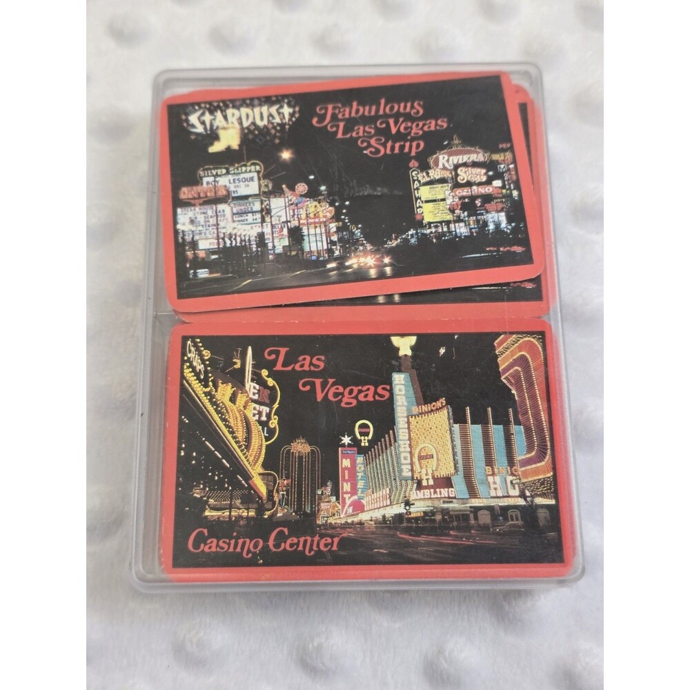 Stardust Las Vegas Casino Playing Cards Vintage 2 Decks Decks Casino Souvenir